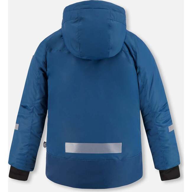 2-Piece Snowsuit, Navy & Fire Orange - Snowsuits - 5