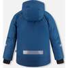 2-Piece Snowsuit, Navy & Fire Orange - Snowsuits - 5