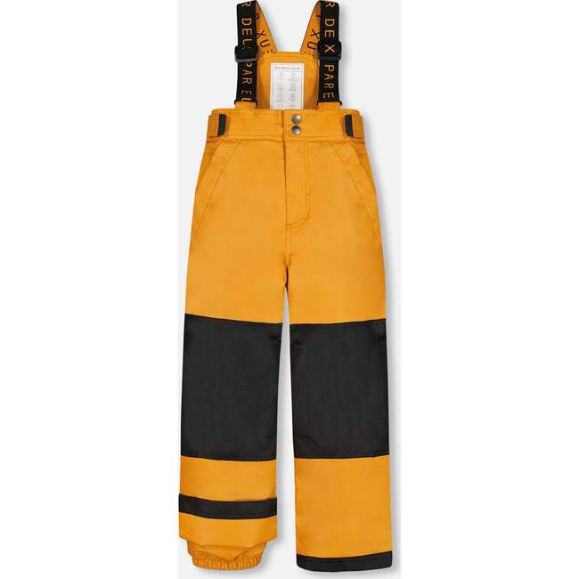 2-Piece Snowsuit, Orange & Black Multicolors Print - Snowsuits - 6