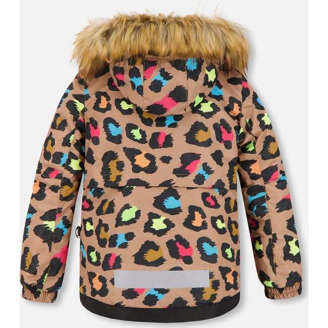 Leopard Print 2-Piece Snowsuit, Multicolors - Snowsuits - 3