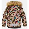 Leopard Print 2-Piece Snowsuit, Multicolors - Snowsuits - 3