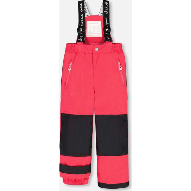 Little Cat Print 2-Piece Snowsuit, Sorbet Pink - Snowsuits - 6