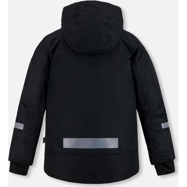 2-Piece Snowsuit, Black & Chocolate - Snowsuits - 5