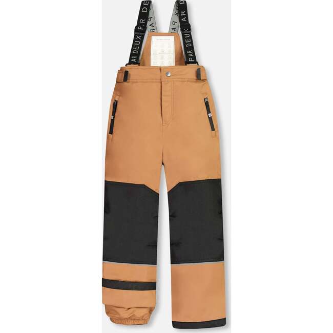 2-Piece Snowsuit, Black & Chocolate - Snowsuits - 6