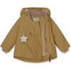 WANG Fleece Lined Winter Jacket, Medal Bronze - Parkas - 3