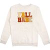 Fall Babe Patch Adult Sweatshirt, Natural - Sweatshirts - 1 - thumbnail