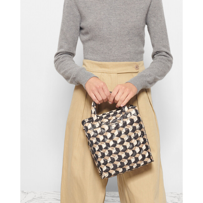 Mini Box Tote, Autumn Geo - Bags - 2