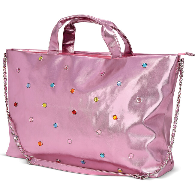 Pink Candy Gem Overnight Bag - Bags - 2