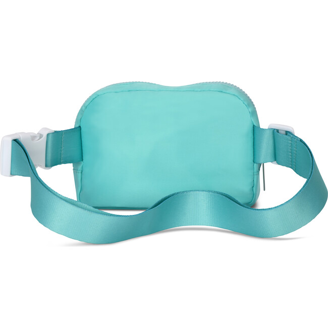 Turquoise Nylon Belt Bag - Bags - 2
