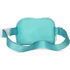Turquoise Nylon Belt Bag - Bags - 2