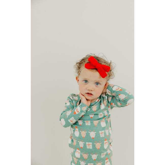 Prancer 2-Piece Long Sleeve Pajama Set - Pajamas - 2