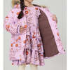 Girls Paulina Puffer, Lavender Poppy - Puffers & Down Jackets - 3