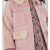 Girls Tony Jacket, Pink - Faux Fur Coats - 3