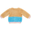 Girls Ruth Jacket, Camel Color Block - Fleece & Sherpa Jackets - 5