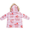 Girls Paulina Puffer, Lavender Poppy - Puffers & Down Jackets - 6