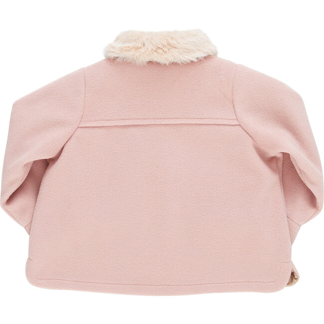 Girls Tony Jacket, Pink - Faux Fur Coats - 6