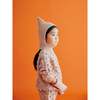 Slip-On Knit Ribbed Hood, Rosette - Hats - 2