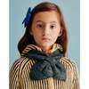 Sledding Knit Large Cross-Bow Neck Scarf, Camp Green - Scarves - 2