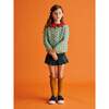 Popcorn Knit Buttoned Cardigan, Mojave - Cardigans - 3
