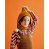 Slip-On Knit Ribbed Hood, Marigold - Hats - 5
