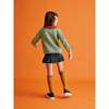 Popcorn Knit Buttoned Cardigan, Mojave - Cardigans - 6
