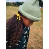 Garter Knit Pom Pom Hat, Mojave - Hats - 4