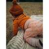 Garter Knit Pom Pom Hat, Fox - Hats - 4