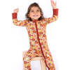 Fall Floral Bamboo Convertible Baby Pajama - Pajamas - 2