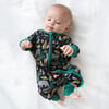 Night Forest Bamboo Convertible Baby Pajama - Pajamas - 2