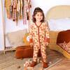 Fall Floral Bamboo Convertible Baby Pajama - Pajamas - 4
