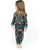 Night Forest Bamboo Long Sleeve Kids Pajama Pants Set - Pajamas - 6