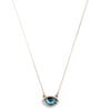 Kids Mikki Blue Eye Necklace - Necklaces - 1 - thumbnail