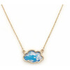 Kids Sky Necklace, Blue - Necklaces - 1 - thumbnail