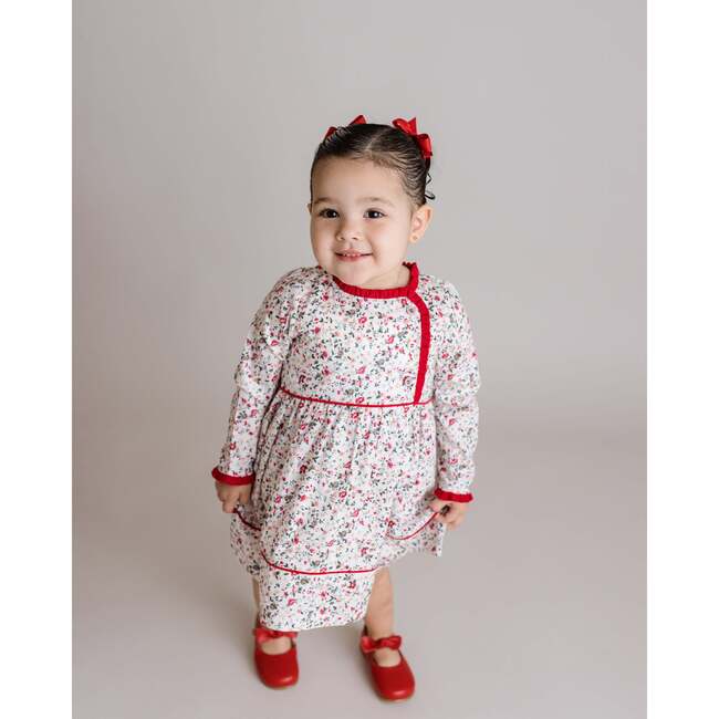 Holiday Dress, Red - Dresses - 2