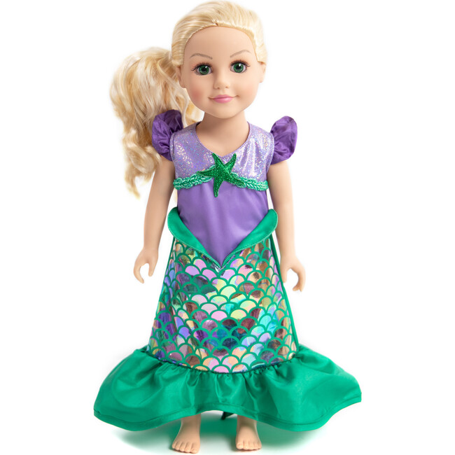 Doll Dress Classic Mermaid