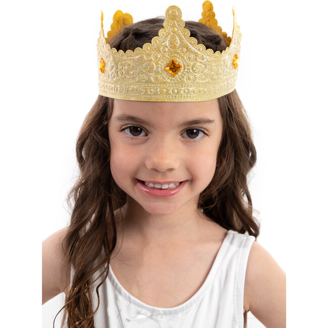Gold Royal Full Crown - Costumes - 2