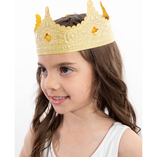 Gold Royal Full Crown - Costumes - 4