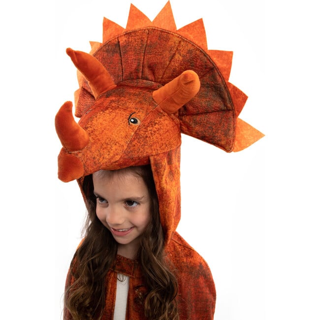 Triceratops Hooded Animal Cloak - Costumes - 6