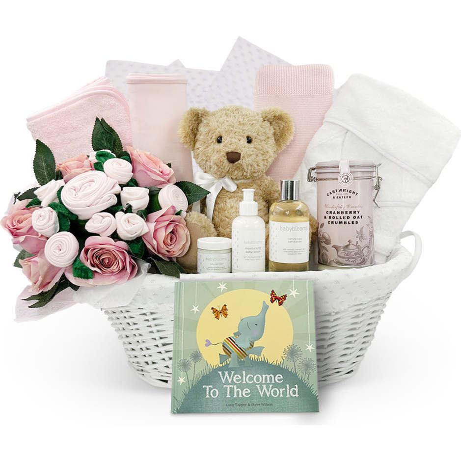 Welcome to the World Hamper, Pink - Mixed Apparel Set - 1