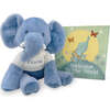 Welcome To The World Book with Personalized Baby Elephant Soft Toy - Books - 1 - thumbnail