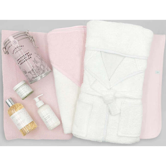 Welcome to the World Hamper, Pink - Mixed Apparel Set - 4