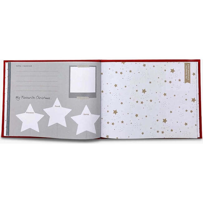 Baby's First Christmas Keepsake Journal with Personalized Berkeley Bear, Red - Mixed Gift Sets - 3