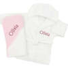 Personalized Cozy Cuddles Gift Set Pink - Mixed Apparel Set - 1 - thumbnail