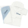 Personalized Cozy Cuddles Gift Set, Blue - Mixed Apparel Set - 1 - thumbnail