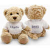 Personalized Bertie Year Bear White - Plush - 1 - thumbnail