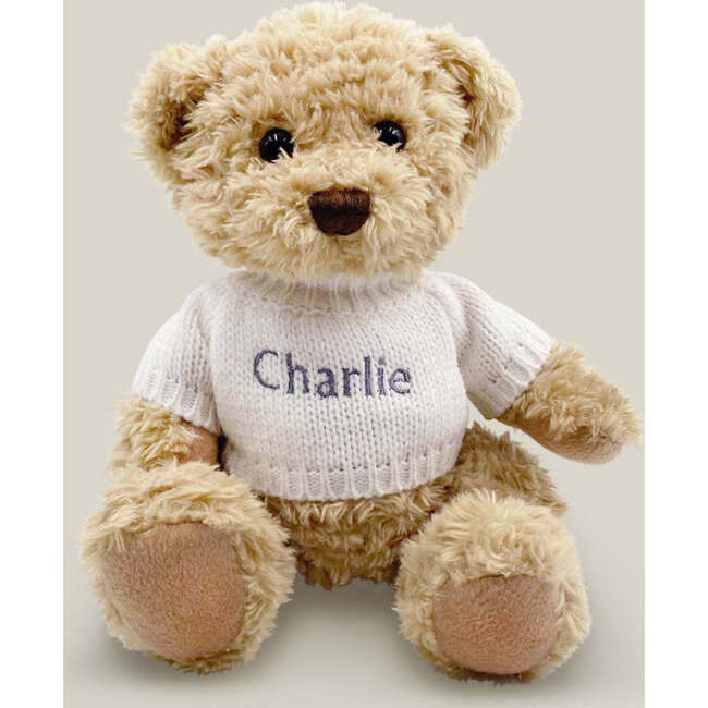 Personalized Bertie Year Bear White - Plush - 2