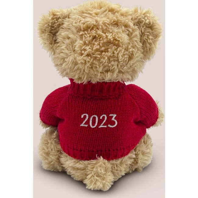 Personalized Bertie Year Bear Red - Plush - 3