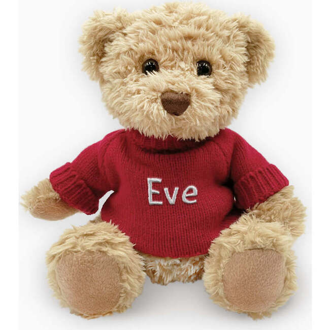 Personalized Bertie Bear, Red