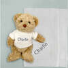 Personalized Bertie Bear with Blanket, Grey - Mixed Gift Sets - 2