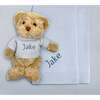 Personalized Bertie Bear with Blanket, Blue - Mixed Gift Sets - 2